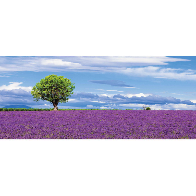 Tuinschilderij Boom lavendel 130x50cm