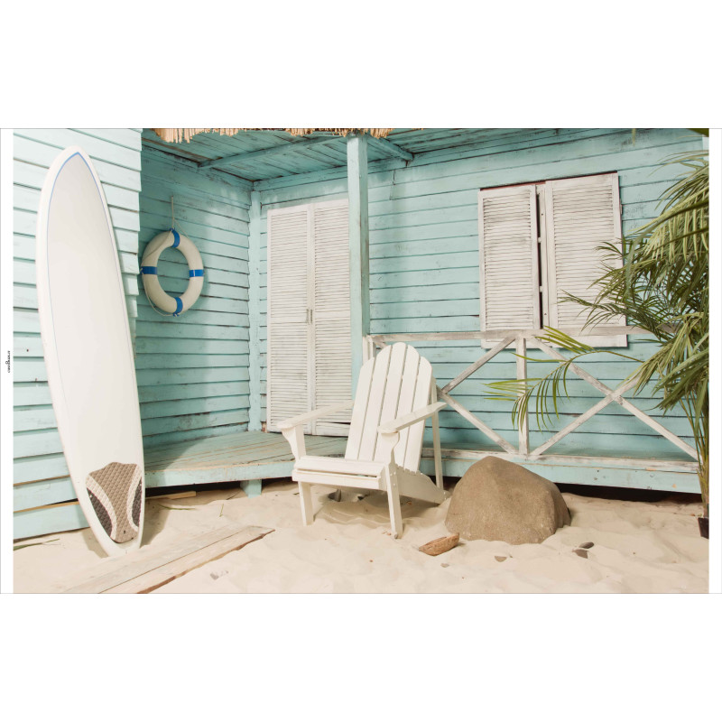 Tuindoek Strandhut 210x140cm