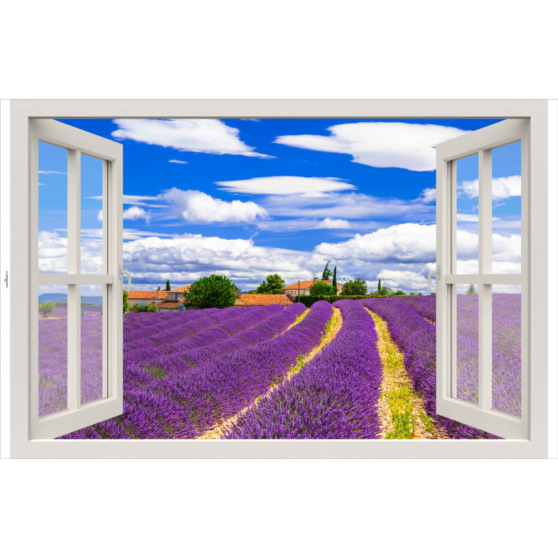 Tuindoek Raam Frankrijk 210x140cm