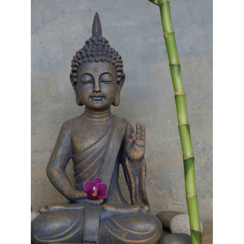 Boeddha bamboe 50x70