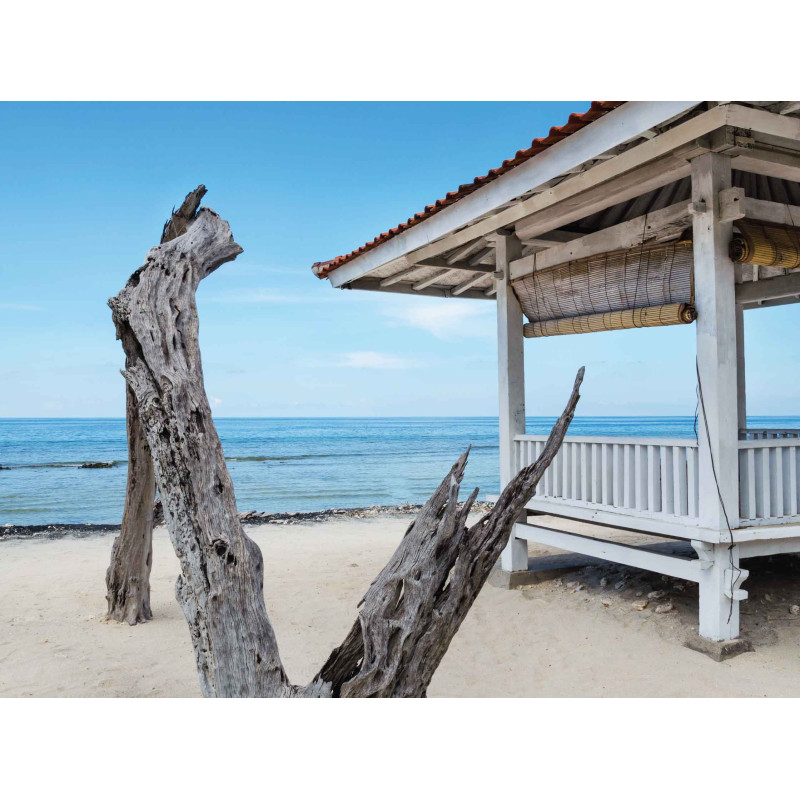 Tuinschilderij Strand Bali 70x50cm