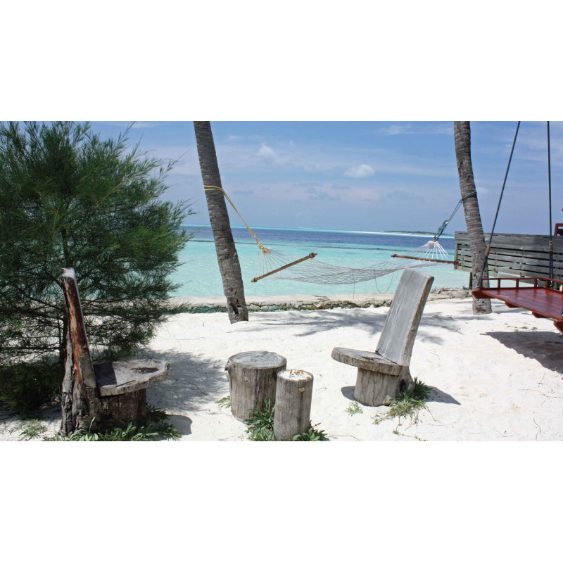 Tuinschilderij Hangmat 130x70cm