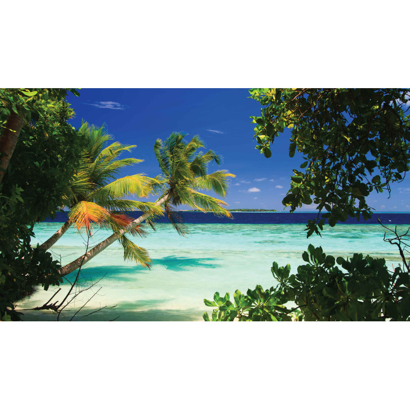 Tuinschilderij Malediven 130x70cm
