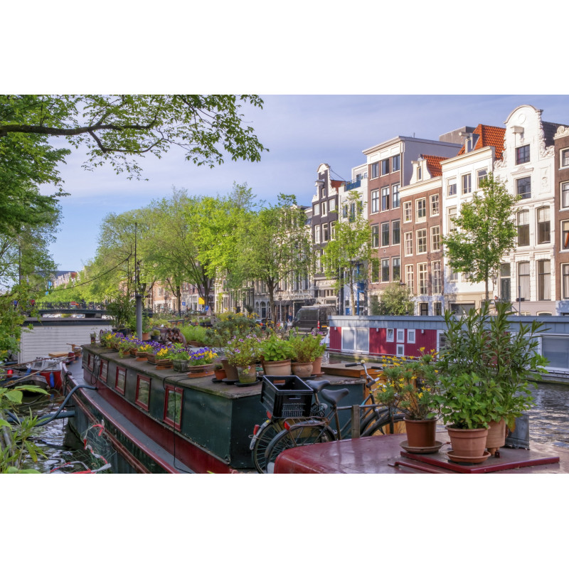 Canal Amsterdam 130x70cm