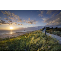 Strand Zoutelande 50x30cm