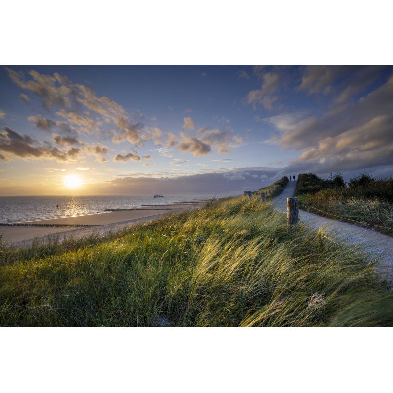 Strand Zoutelande 50x30cm