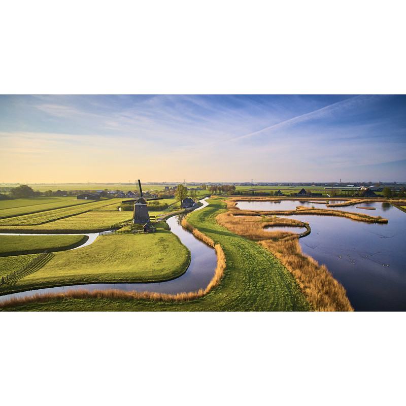 Landschap zonsopgang