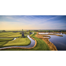 Landschap zonsopgang